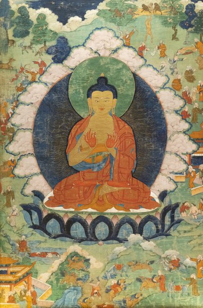 Onbekend schilderij door Tibetan School