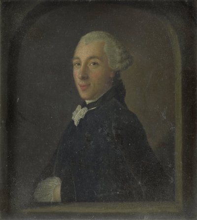 Portret van Joachim Rendorp, baron van Marquette, brouwer en meerdere keren burgemeester van Amsterdam door Tibout Regters