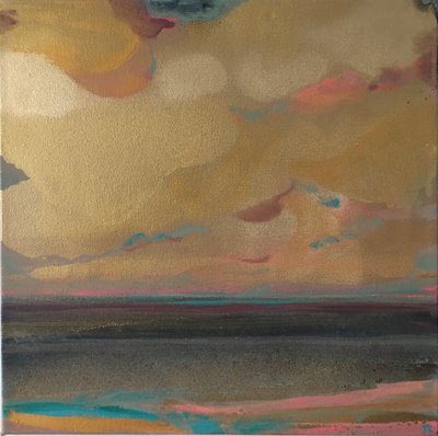 Gouden wolk Zeedeining door Tiffany Lynch