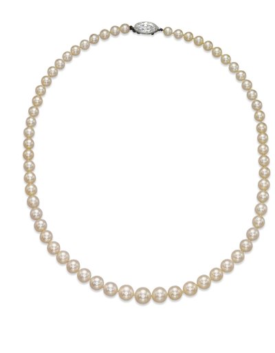 Enkelstrengs ketting door Tiffany and Company