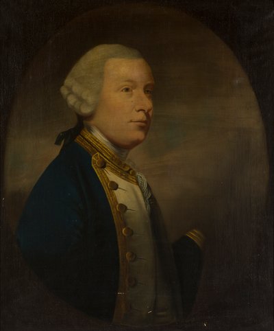 Halflang portret van admiraal Robert Duff van Fetteresso door Tilly (manner of) Kettle
