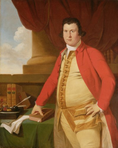 Een onbekende man, c.1764-69 door Tilly Kettle