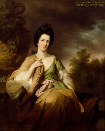 Mevrouw Drewry Ottley door Tilly Kettle