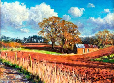 Plattelandschuur, 2014 door Tilly Willis