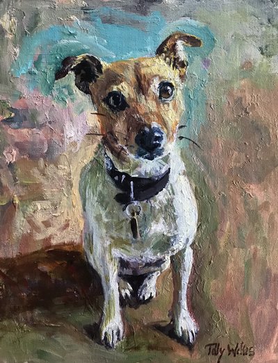 Jack Russell door Tilly Willis
