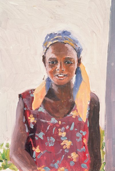 Malagassisch meisje, 1989 door Tilly Willis