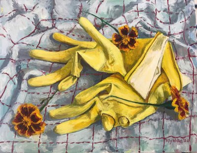 Goudsbloemen door Tilly Willis