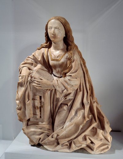 De Maagd van de annunciatie door Tilman Riemenschneider