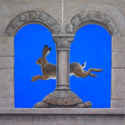De haas en de schildpad door Tim Hayward