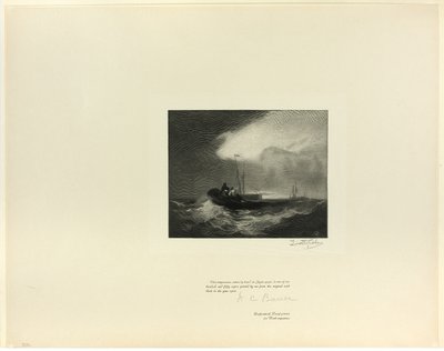 Vissersboten bij Yarmouth, uit Oude Engelse Meesters door Timothy Cole