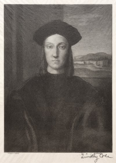 Oude Italiaanse meesters: Guidobaldo di Montefeltro, hertog van Urbino, 1888-1892 door Timothy Cole