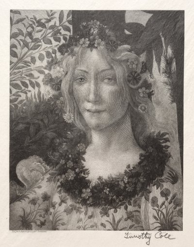 Oude Italiaanse meesters: Hoofd van Flora, 1888-1892 door Timothy Cole