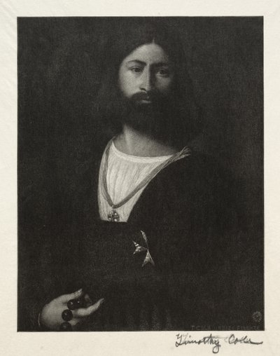 Oude Italiaanse meesters: Ridder van Malta, 1888-1892 door Timothy Cole