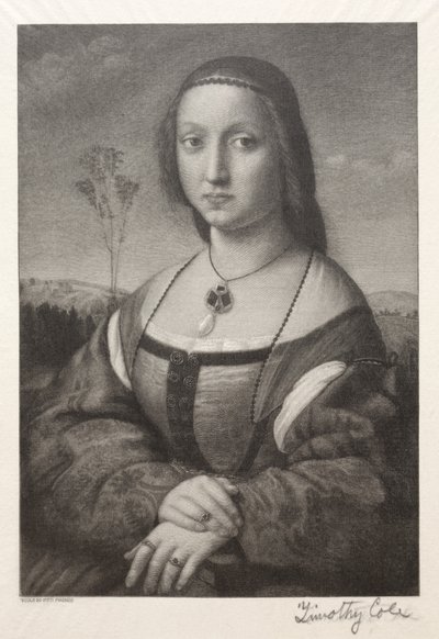 Oude Italiaanse meesters: Maddalena Doni door Timothy Cole