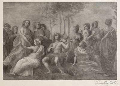 Oude Italiaanse meesters: Parnassus, 1888-1892 door Timothy Cole
