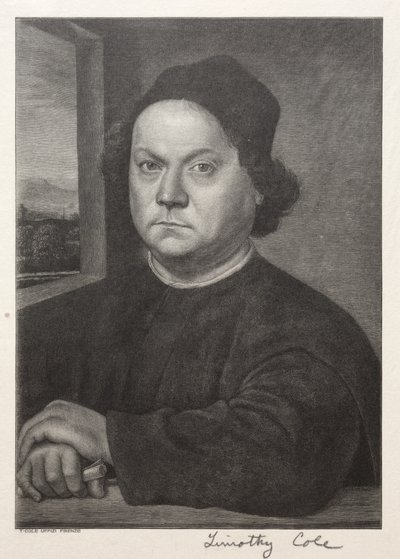 Oude Italiaanse Meesters: Portret van Andrea Verrocchio, 1888-1892 door Timothy Cole