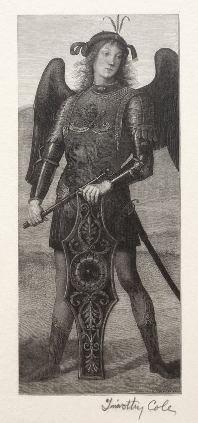 Oude Italiaanse Meesters: St. Michael, 1888-1892 door Timothy Cole