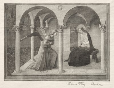 Oude Italiaanse Meesters: De Annunciatie, 1888-1892 door Timothy Cole
