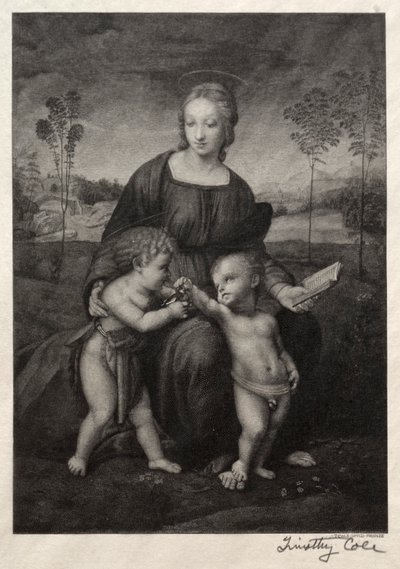 Oude Italiaanse meesters: De Madonna van de distelvink, 1888-1892 door Timothy Cole