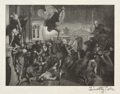Oude Italiaanse meesters: Het wonder van St. Marcus door Timothy Cole
