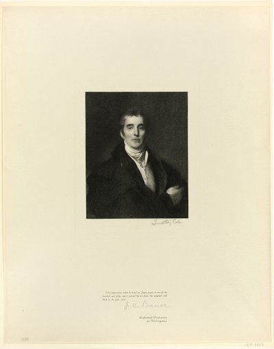De hertog van Wellington, uit Old English Masters door Timothy Cole