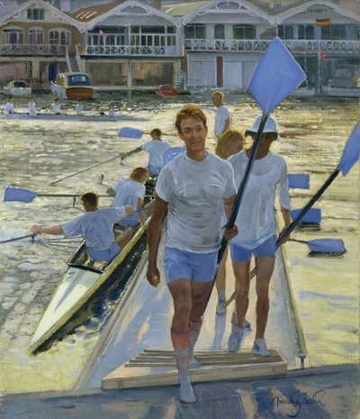Avond Terugkeer, Henley, 1998 door Timothy Easton