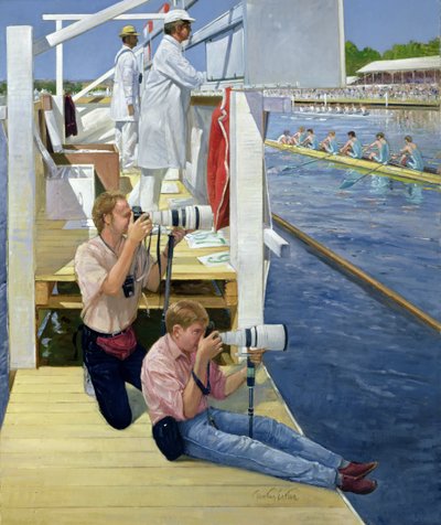 Langs het Scorebord, Henley door Timothy Easton