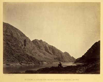 Iceberg Cañon, Colorado-rivier, bovenaanzicht door Timothy H. O