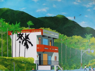 Huis op Highway 11, Taitung, Taiwan door Timothy Nathan Joel