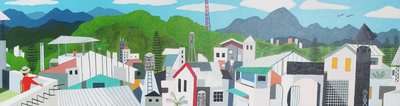 Taitung stad dak, 2012 door Timothy Nathan Joel