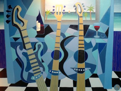 Het Franse vermiljoen zeil, 2012 door Timothy Nathan Joel