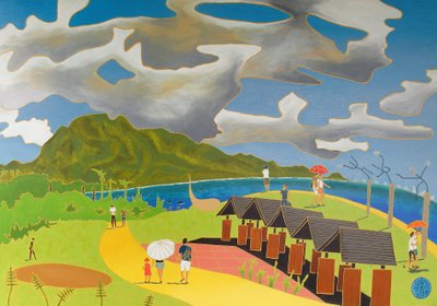 De weg terug naar huis, Taitung door Timothy Nathan Joel