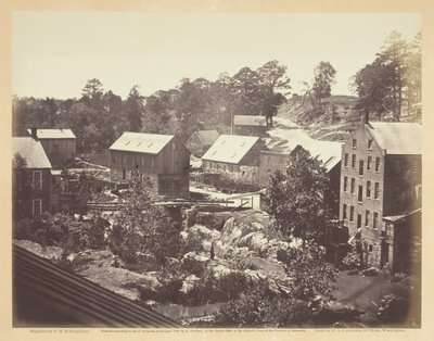 Gezicht op de Appomattox-rivier door Timothy O