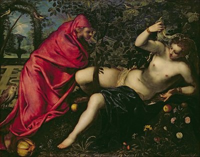 Angelica en de Kluizenaar door Tintoretto