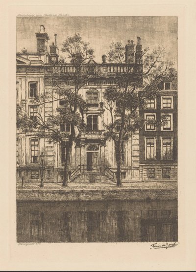 Maatschappij voor Beeldende Kunsten, Heerengracht 495 door Tinus de Jongh