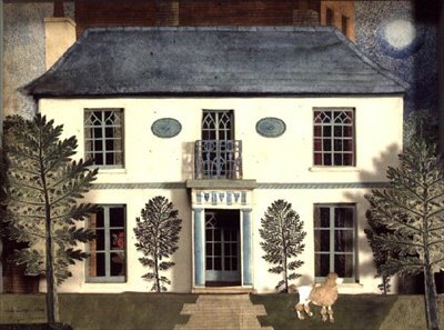 Vale Lodge door Tirzah Ravilious