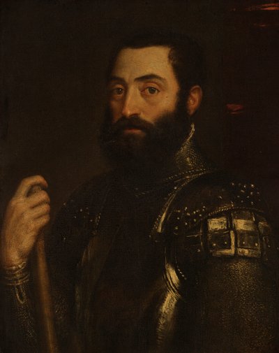 Portret van Guidobaldo II della Rovere, hertog van Urbino door Titian (Tiziano Vecellio)
