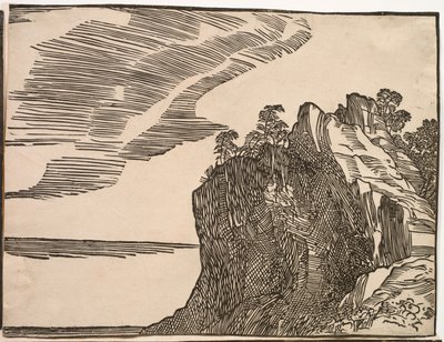 De ondergang van het leger van de farao in de Rode Zee door Titian (c.1488 1576)