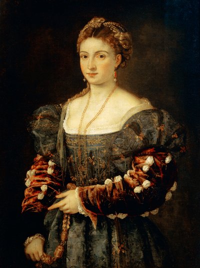 De mooie door Titian (c.1488 1576)
