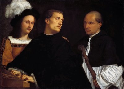 Het Concert door Titian