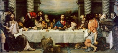 Het Laatste Avondmaal door Titian