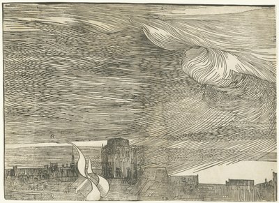 De onderdompeling van het leger van de Farao in de Rode Zee door Titian