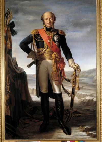 Volledig portret van Louis Nicolas d