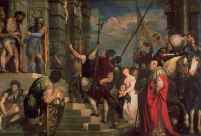 Ecce Homo, 1543 door Tiziano Vecelli