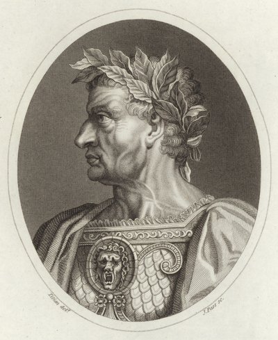 Galba Caesar, Romeins keizer door Tiziano Vecelli