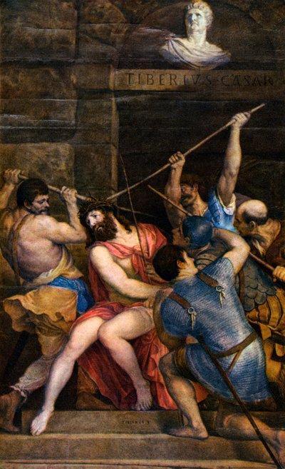 De Kroning met Doornen, c1542, 1937 door Tiziano Vecelli