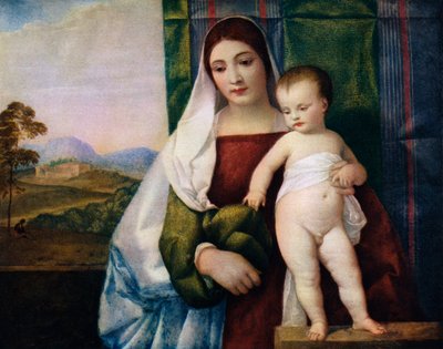De zigeuner Madonna door Tiziano Vecelli