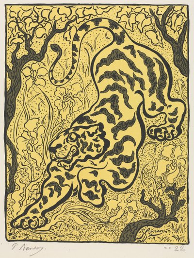 Tijger in de jungle door Tobias Wolff