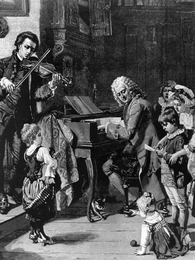 Johann Sebastian Bach door Toby Edward  Rosenthal