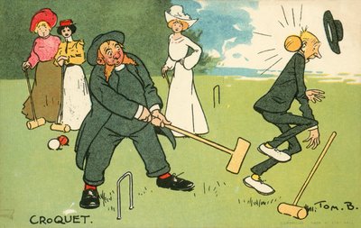 Croquet door Tom Browne